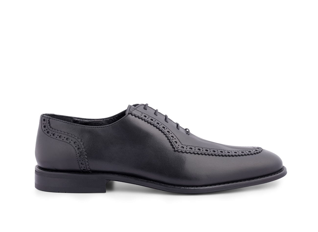 Image of Genuine Leather Brogue Oxfords