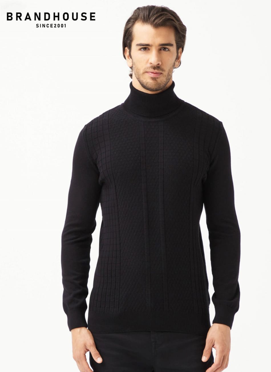 TRIKO HIGH NECK PULLOVER