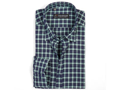 Image of Gingham Checked Poplin Shirt