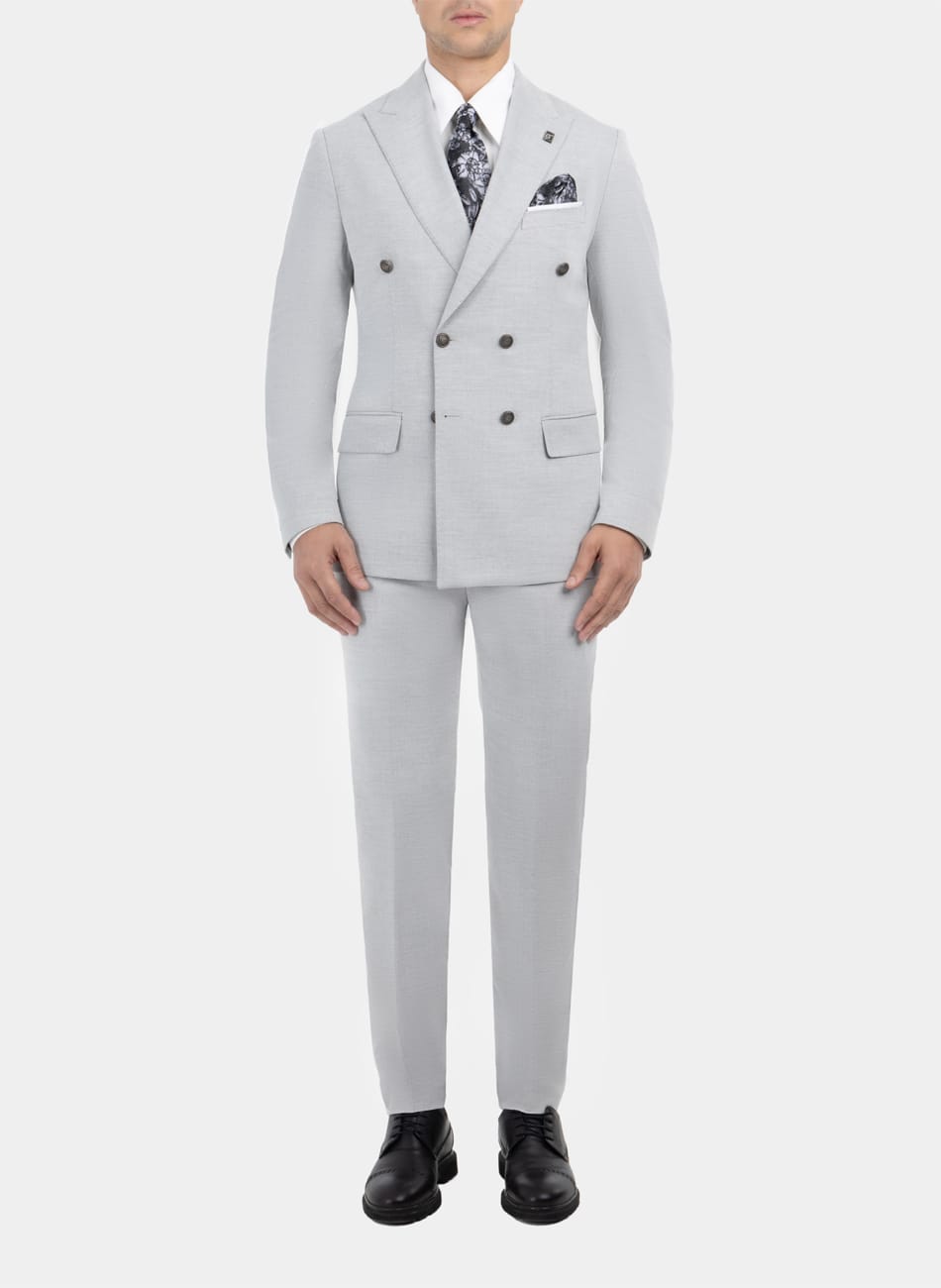 CLASSIC  PEAK LAPEL SUIT