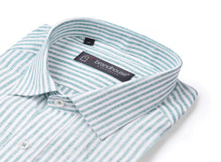 Image of Bengal Oxford Striped Shirt