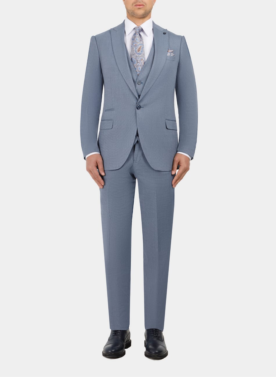 P.K PEAK LAPEL SUIT