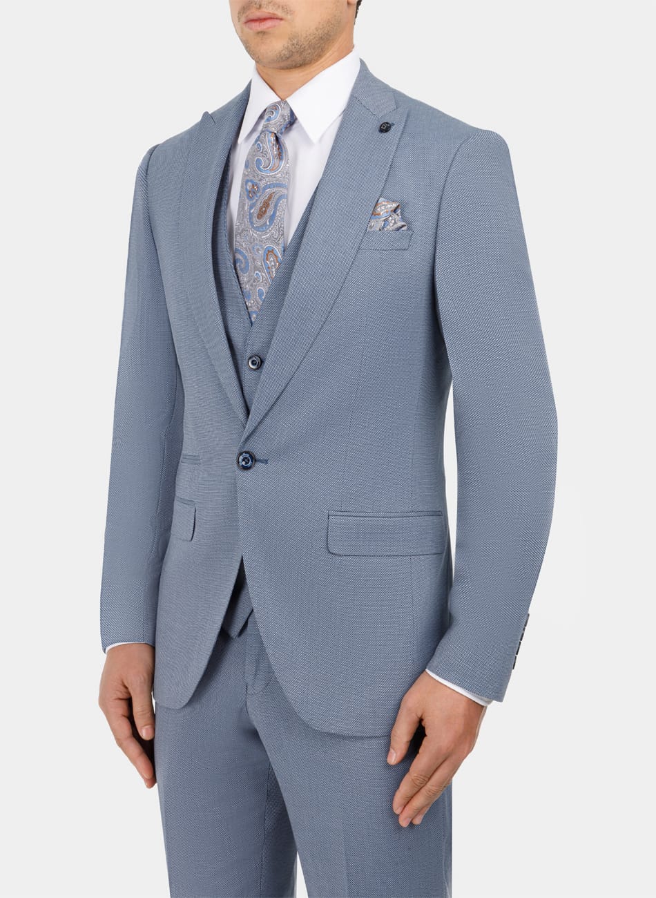 P.K PEAK LAPEL SUIT