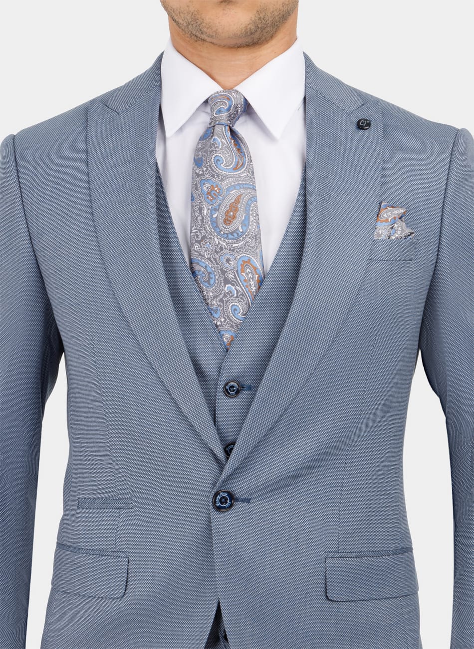P.K PEAK LAPEL SUIT