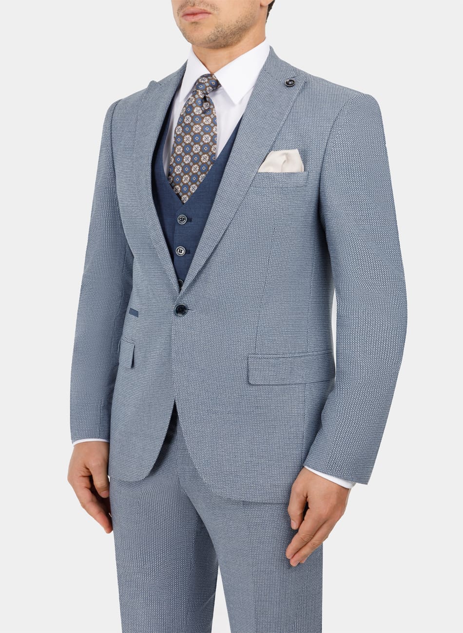 P.K PEAK LAPEL SUIT