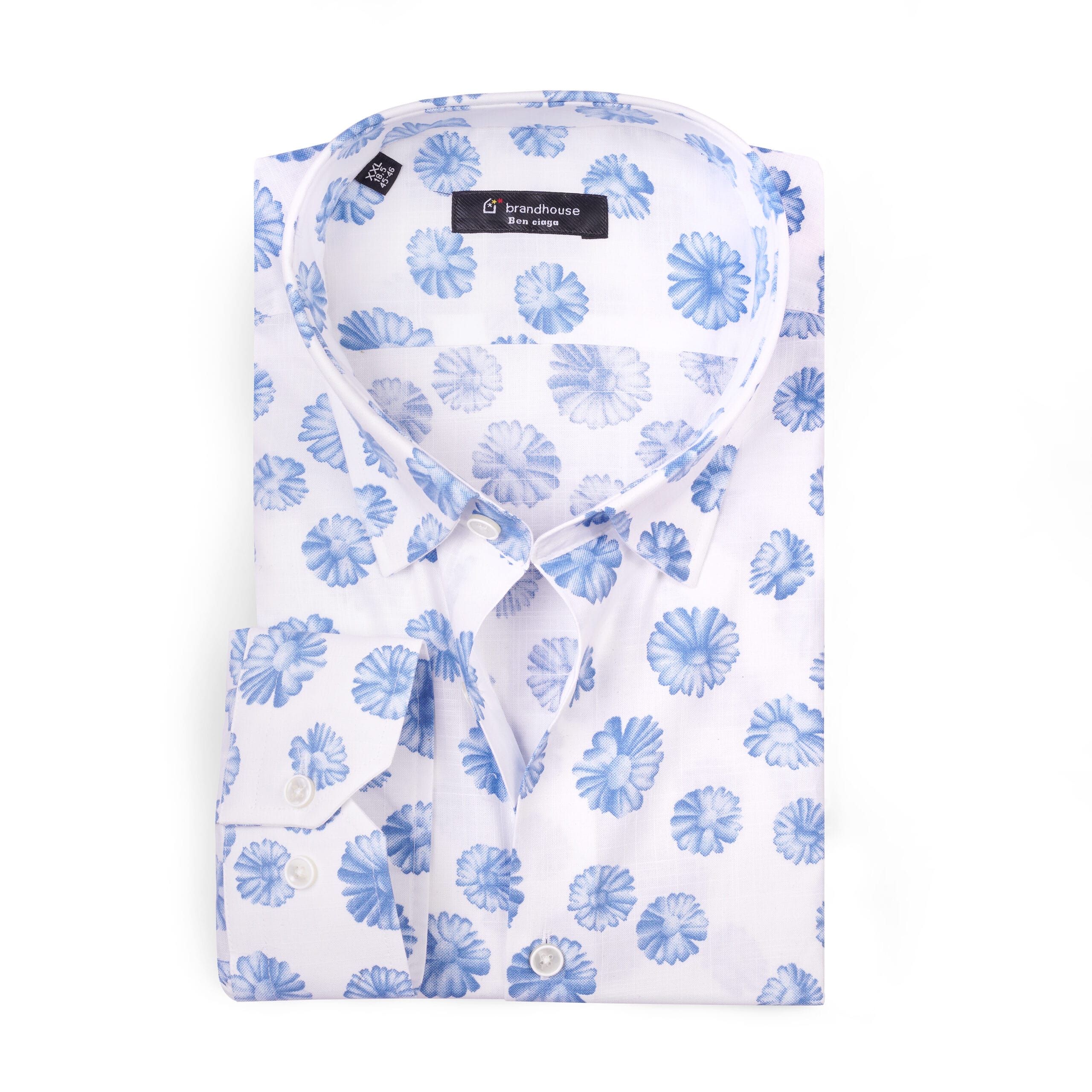 floral pattern Poplin Shirt