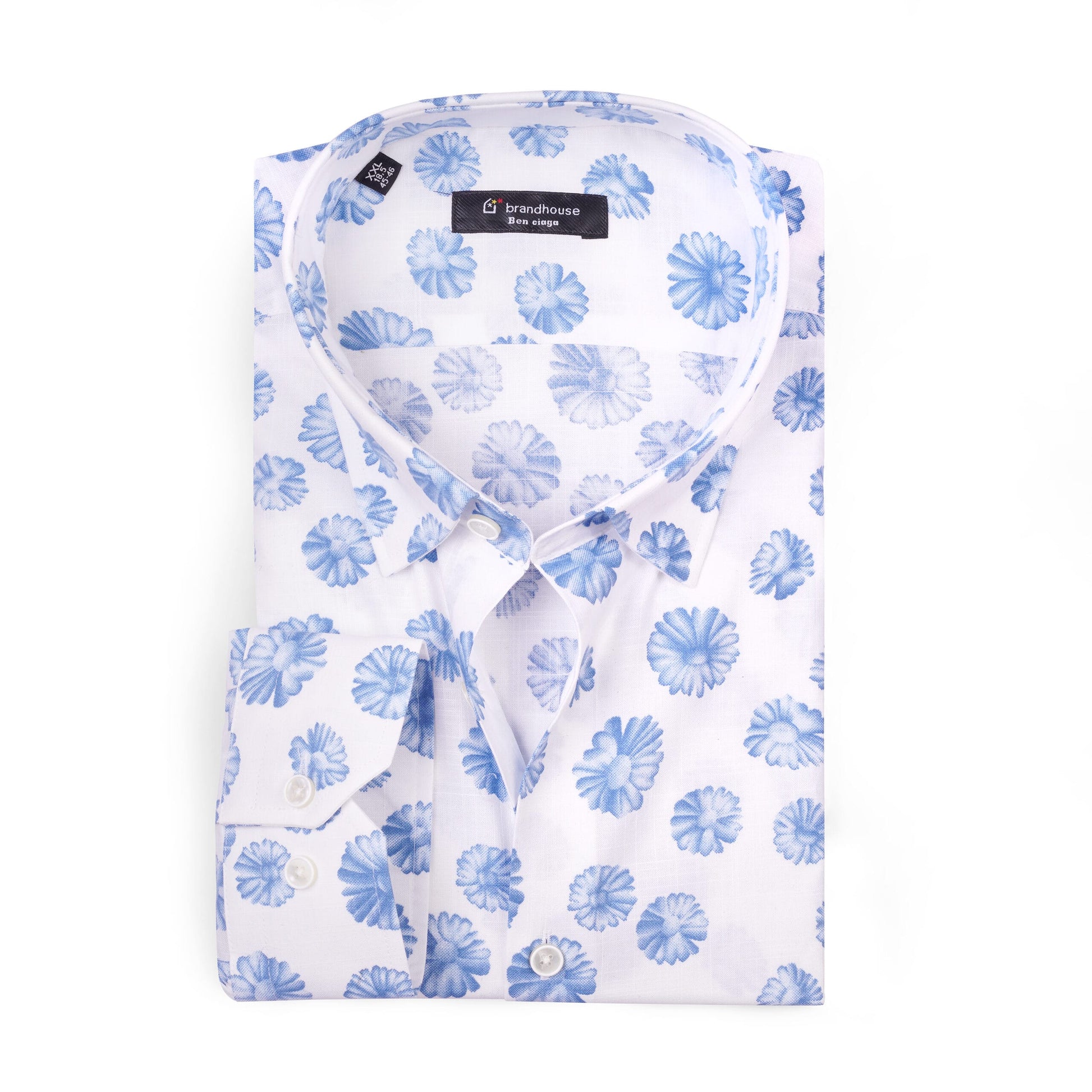 floral pattern Poplin Shirt
