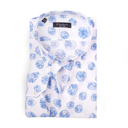 Image of floral pattern Poplin Shirt