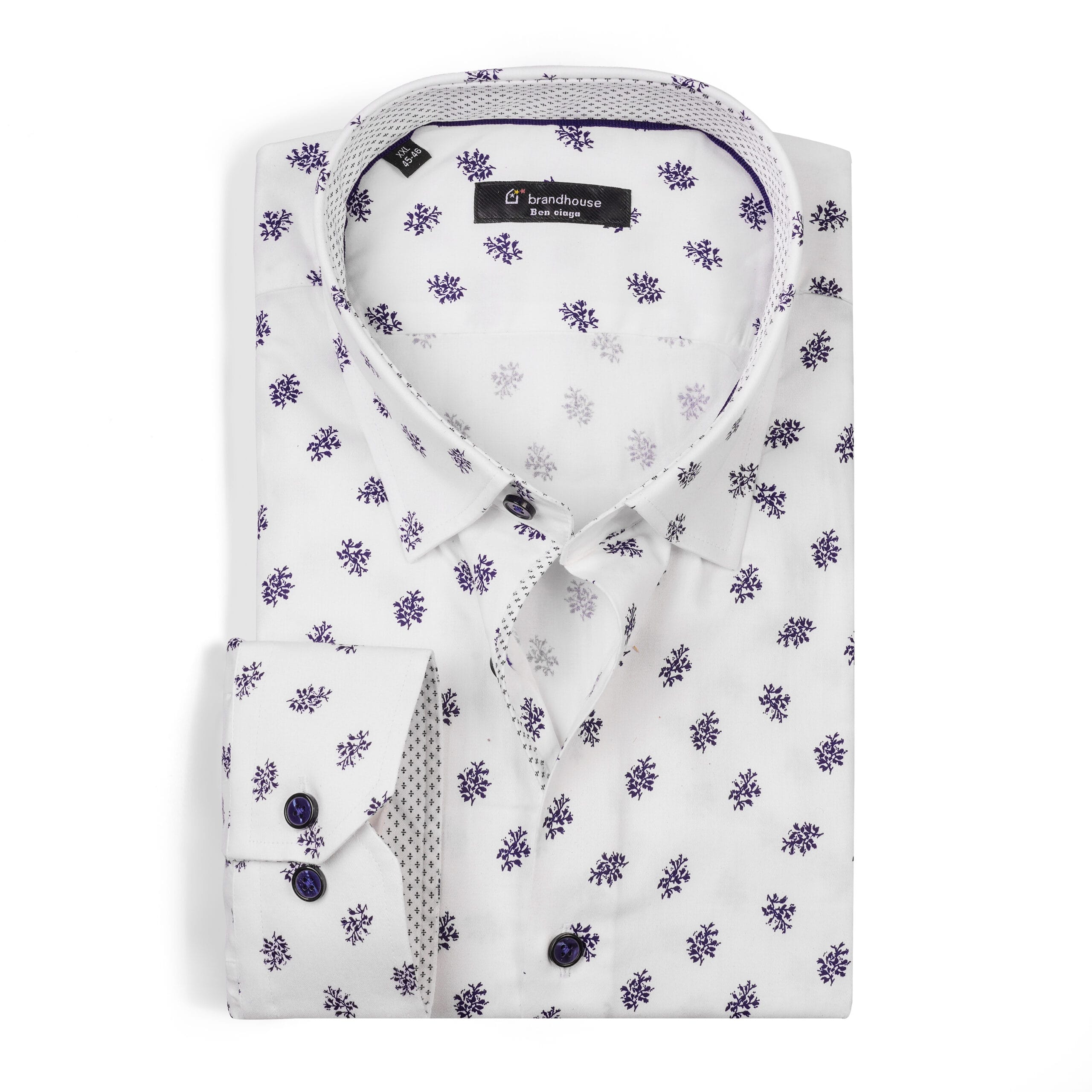 floral pattern Poplin Shirt