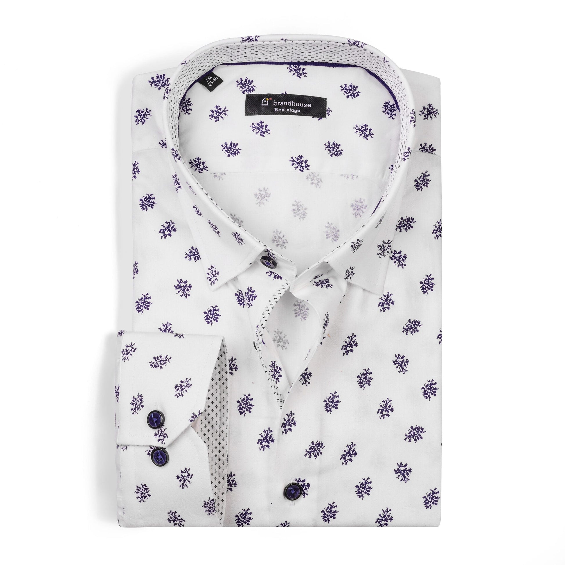 floral pattern Poplin Shirt