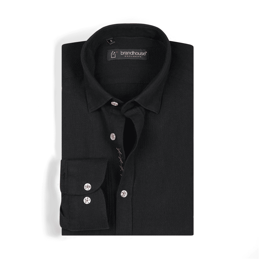 Image of Herringbone Oxford Shirt