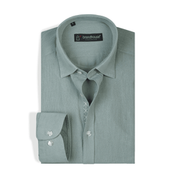 Image of Herringbone Oxford Shirt