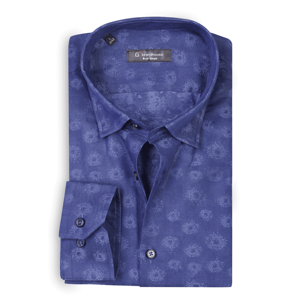 floral pattern Poplin Shirt