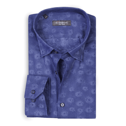 Image of floral pattern Poplin Shirt