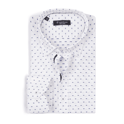 Image of polka dots pattern Poplinn Shirt