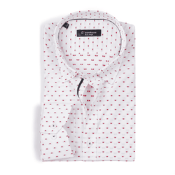 Image of polka dots pattern Poplinn Shirt