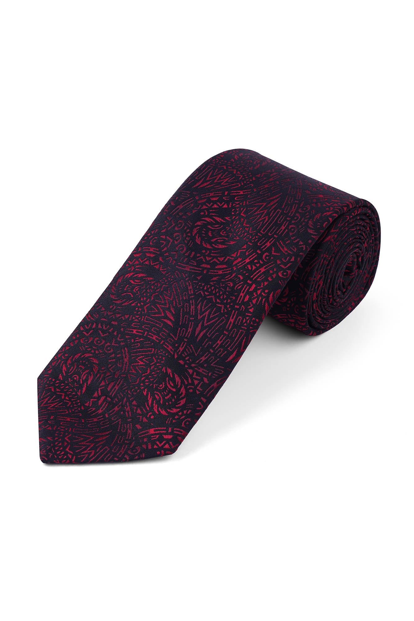 Image of Elegant Paisley Microfiber Tie