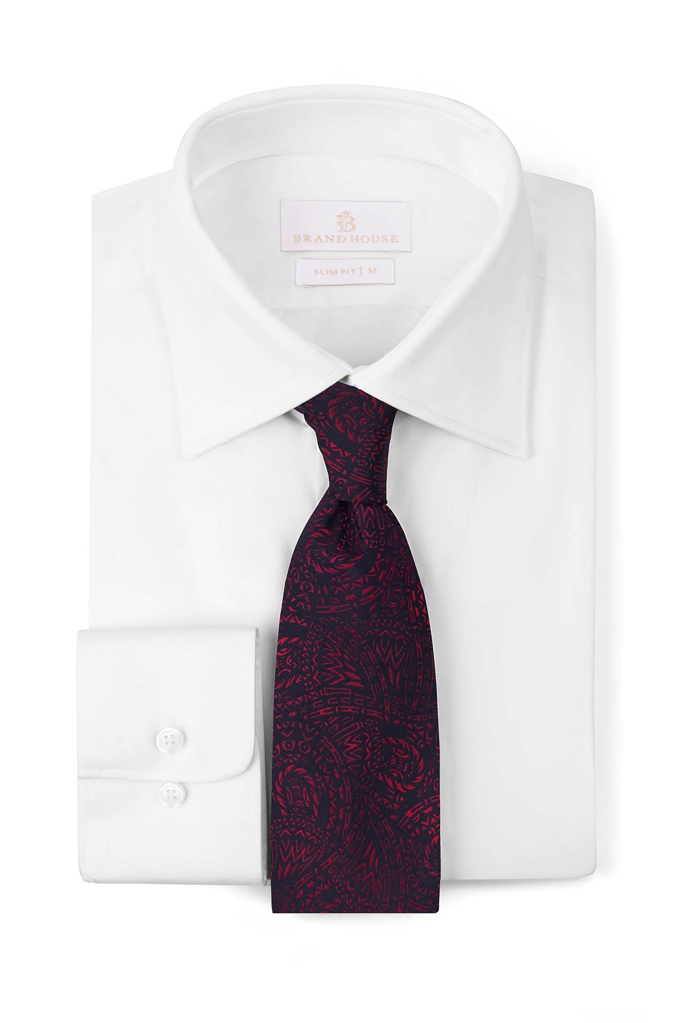 Image of Elegant Paisley Microfiber Tie