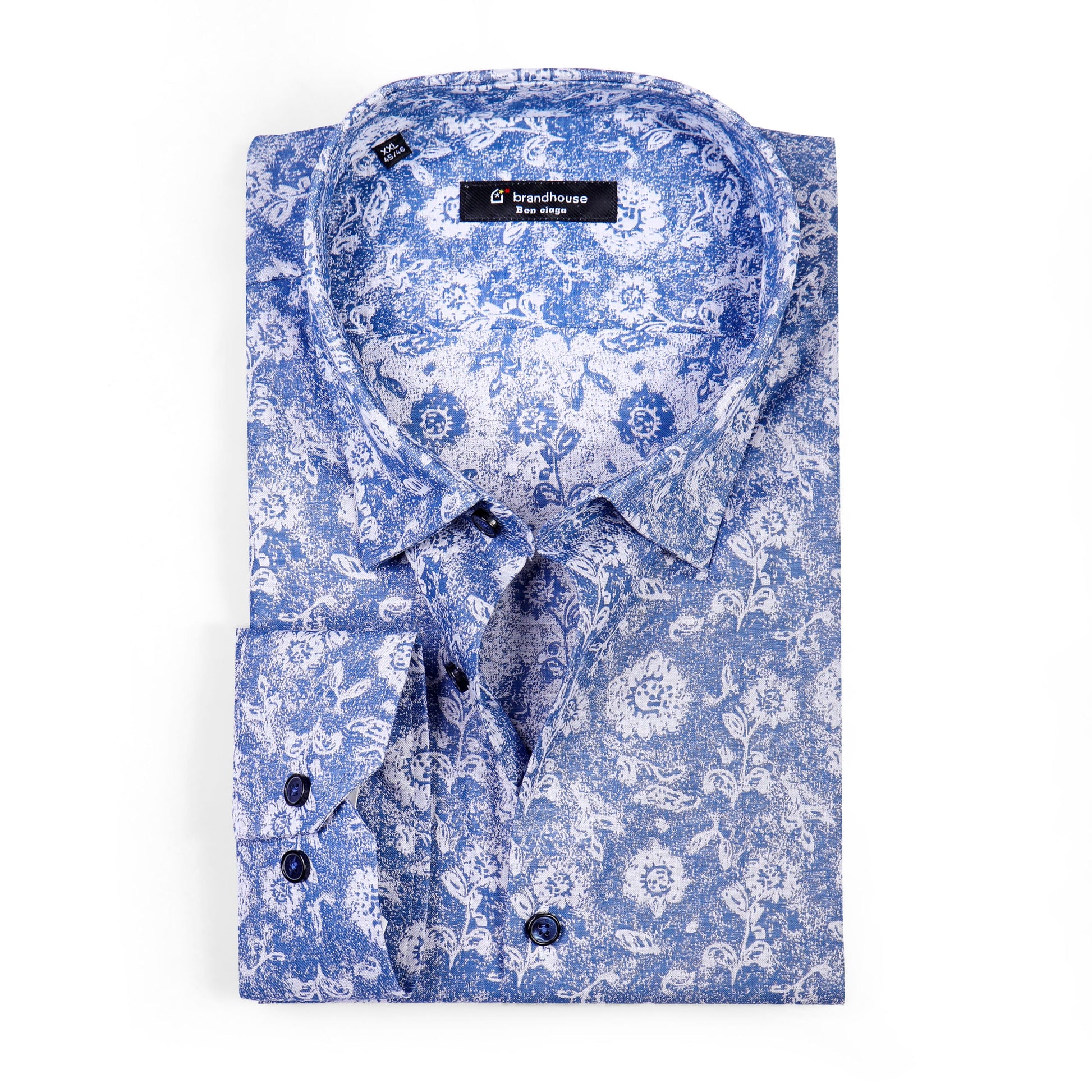 floral pattern Poplin Shirt