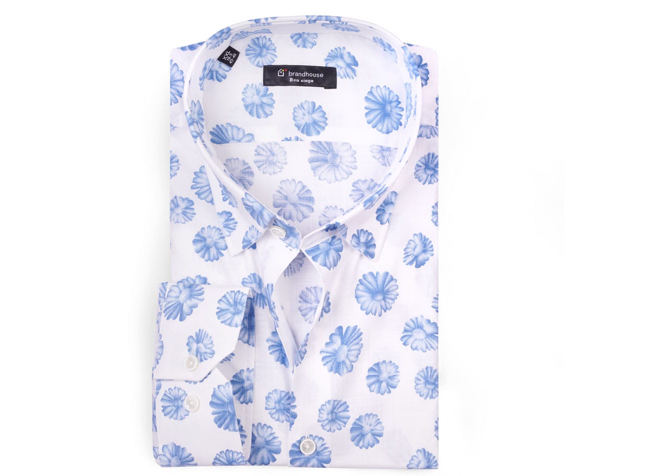 floral pattern Poplin Shirt