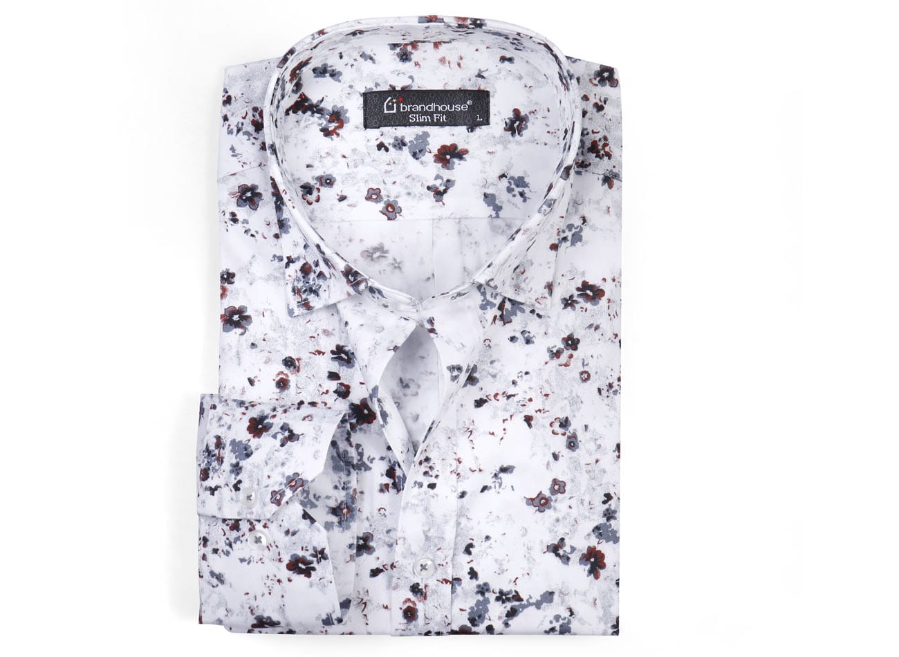 floral pattern Poplin Shirt