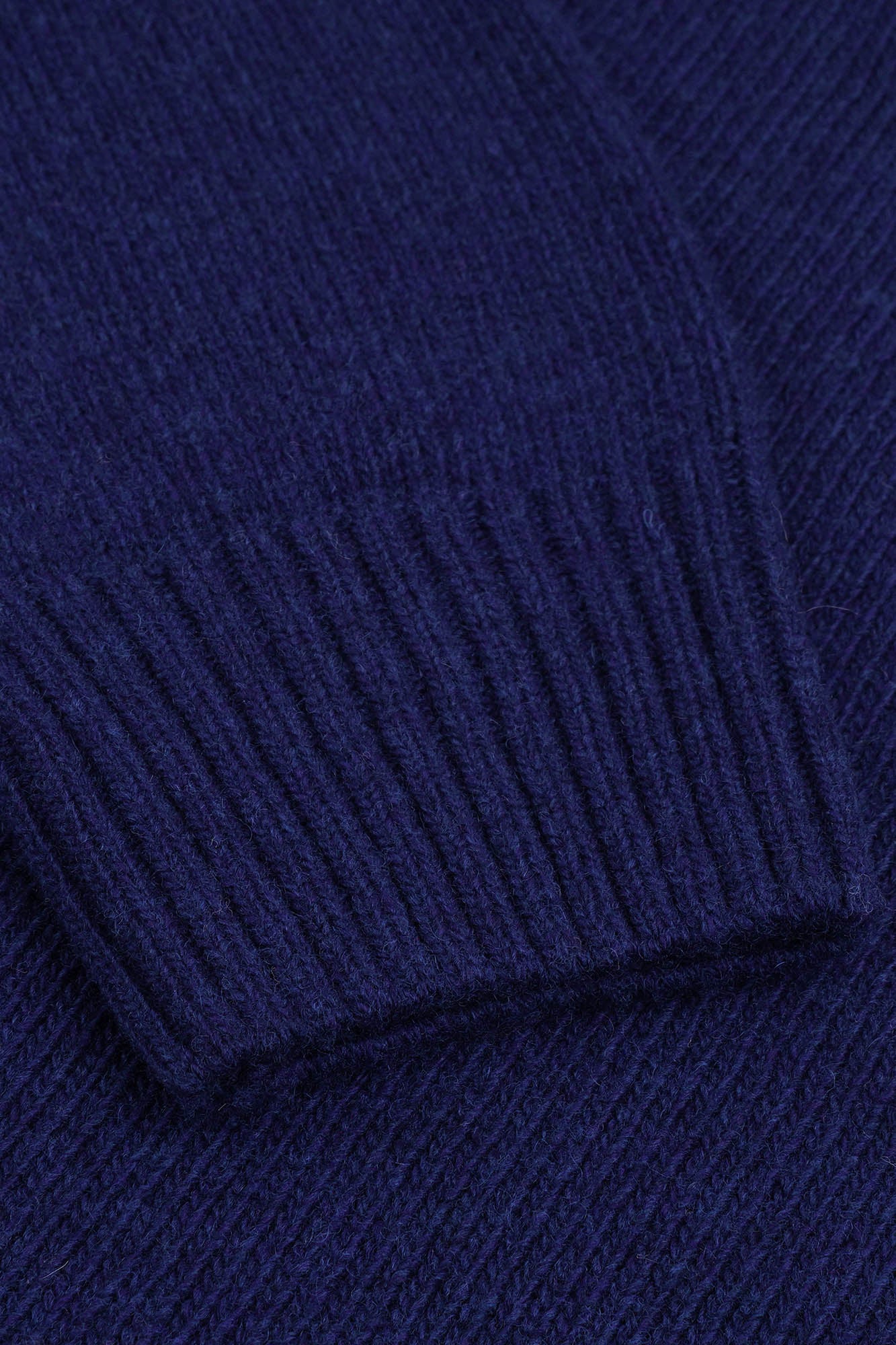 Image of Close-up of a blue fabric texture