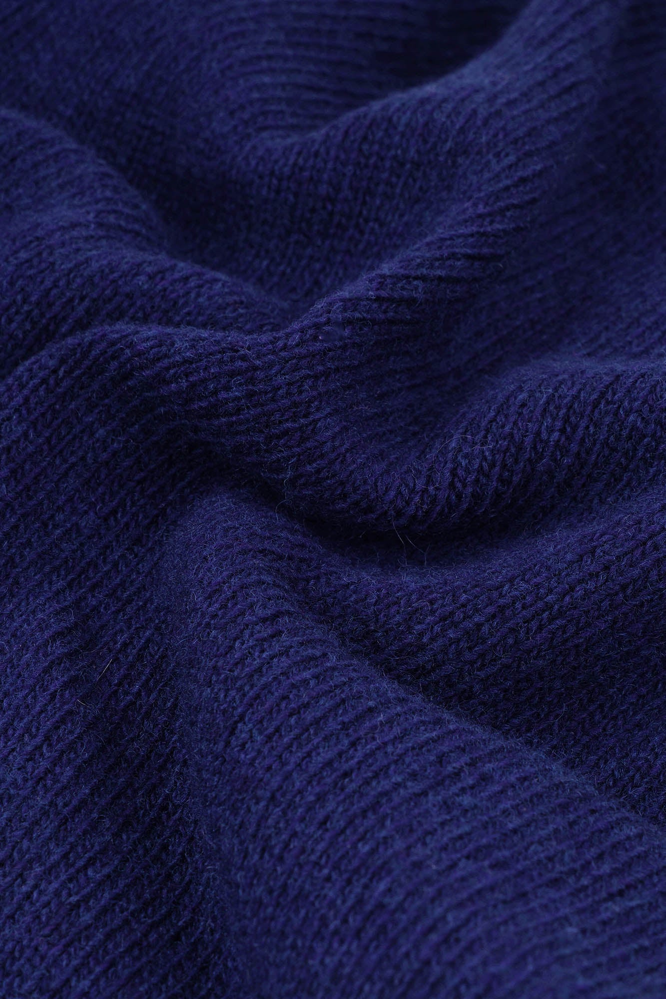 Image of Close-up of blue textured fabric